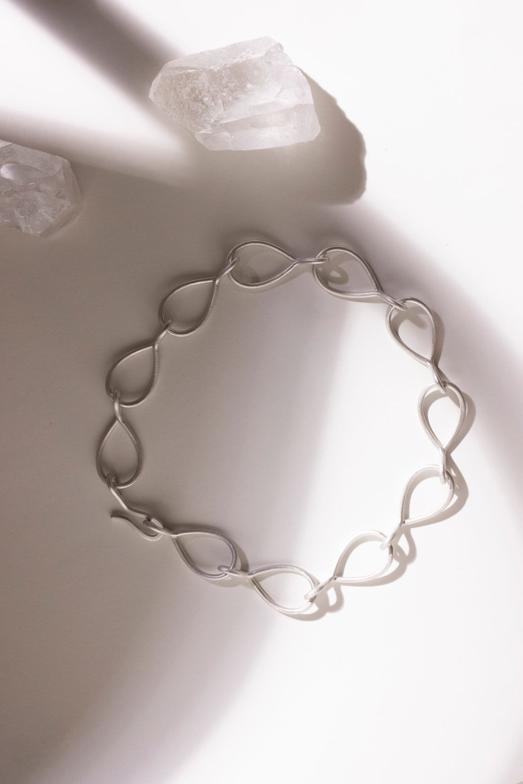 Mega Kharisma Link Silver Necklace