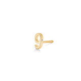 My 9 18K Gold Stud w. Diamond