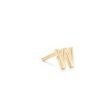 My W 18K Gold Ohrstecker m. Diamant