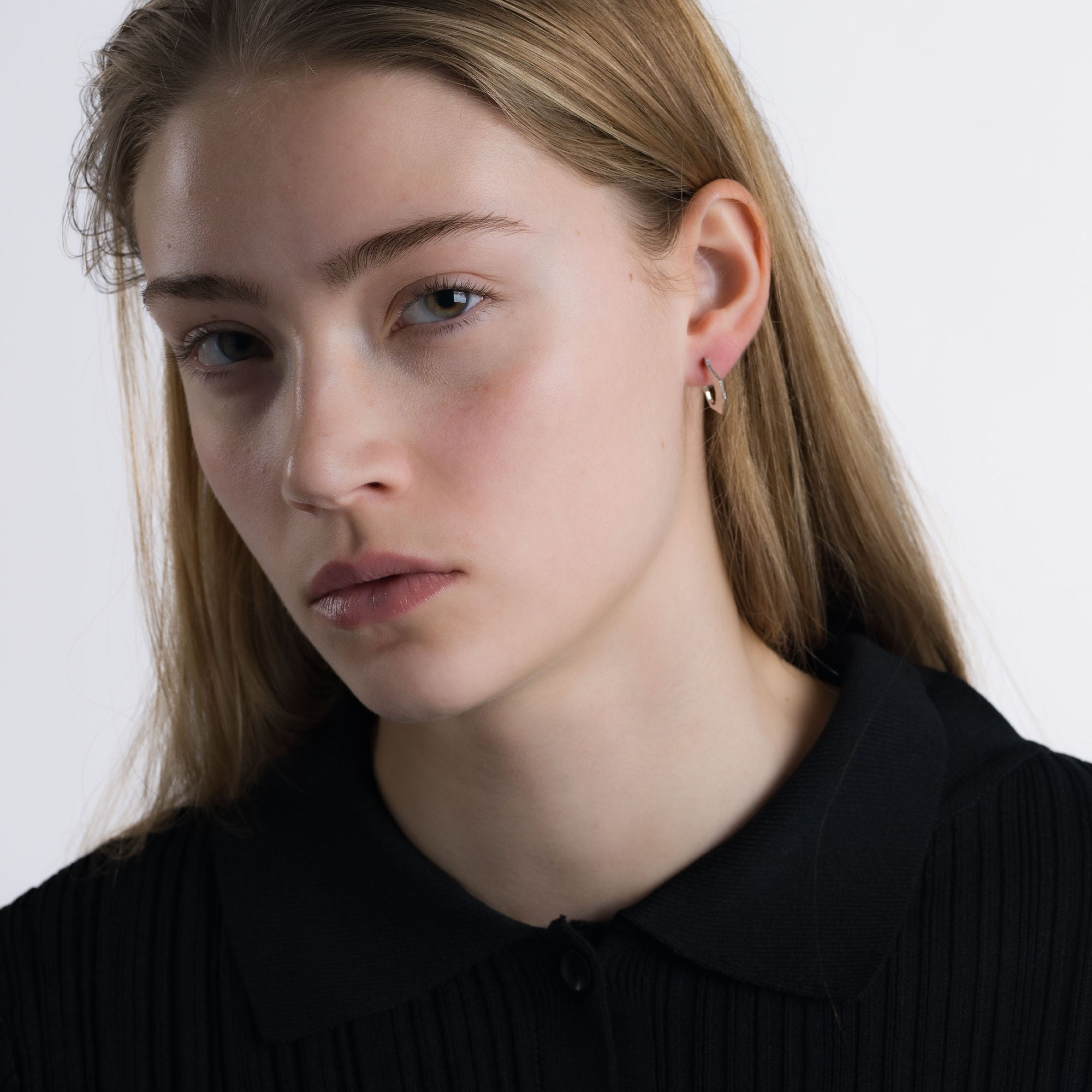 Grim Creol 18k Guld & Sølv Hoops