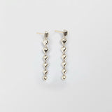 Nubo Heart Silver Earrings