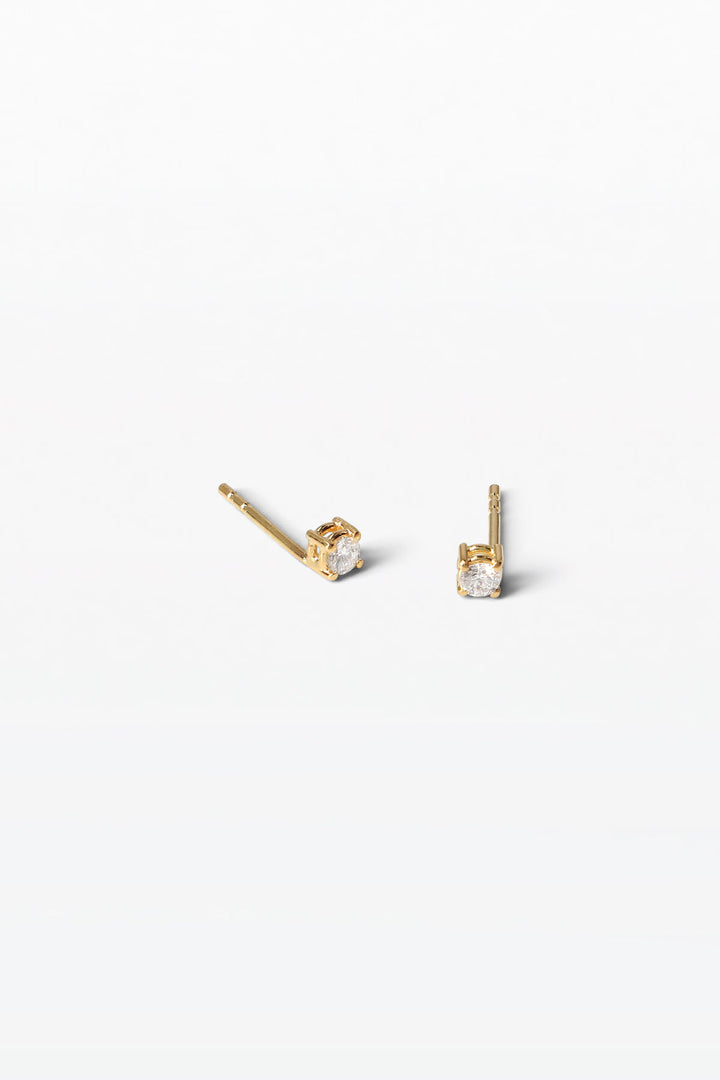 Anthology 01 18K Guld Ørestikker m. Diamant