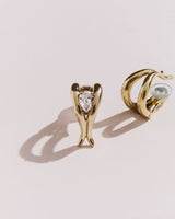 Eboris 18K Gold Ear Cuff w. Diamond