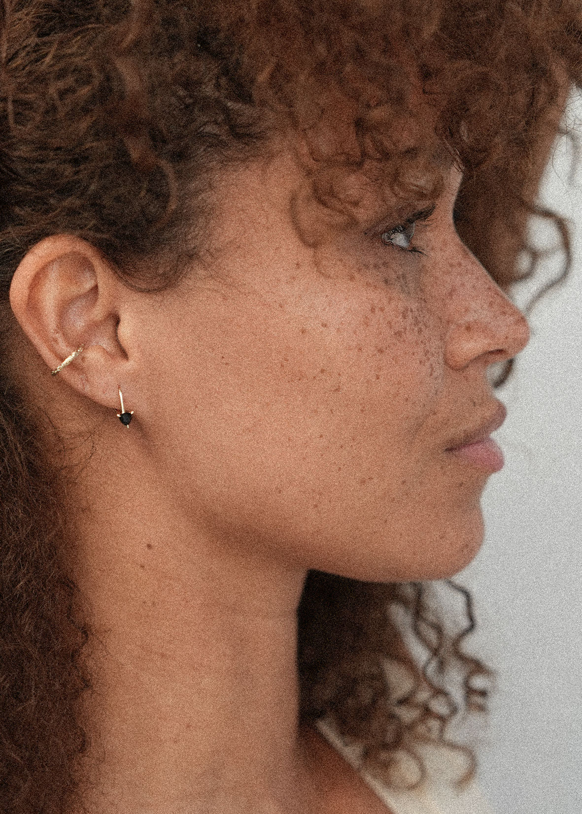 Dala 9K Gold Engraved Ear Cuff