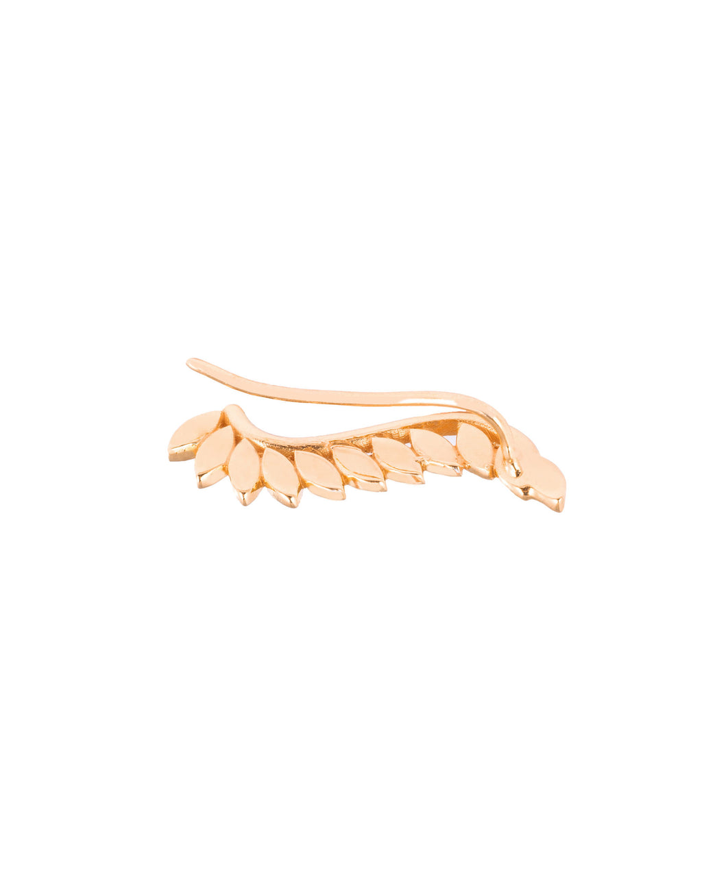 Wing 18K Gold, Whitegold or Rosegold Earring w. Diamonds