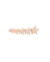 Shooting Stars 18K Gold, Whitegold oder Rosengold Ohrring w. Diamanten