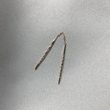 ENERGY Chimes -Twist 14K Gold Earring
