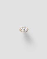Andromis Dot Labret 14k Gold Ear Piercing w. Diamonds