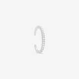 Juno 14k Hvidguld Ear Cuff m. Diamanter