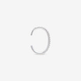 Juno 14k Hvidguld Ear Cuff m. Diamanter