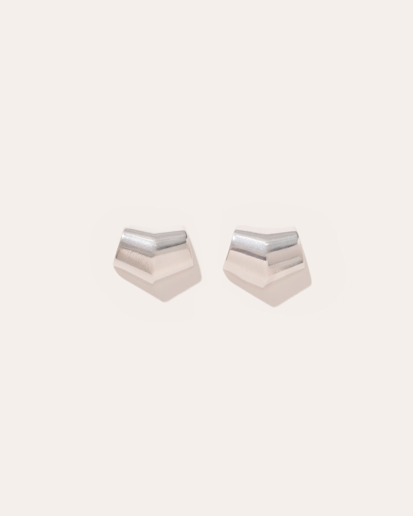 Prism Vermeil Silver Studs