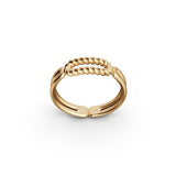 Elemente Nr. 7 18k Goldring