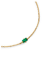 Emerald 14k Gold Bracelet w. Emerald