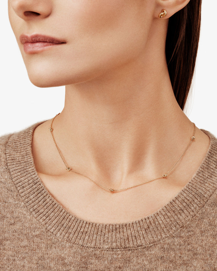 Legacy Knot 18K Gold Chain Necklace