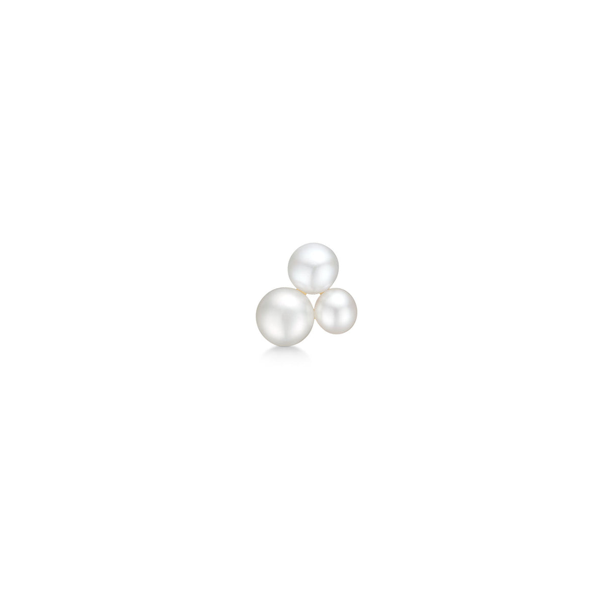 Esther 14K Gold Stud w. Freshwater Pearls