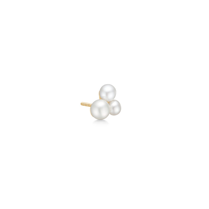 Esther 14K Gold Stud w. Freshwater Pearls