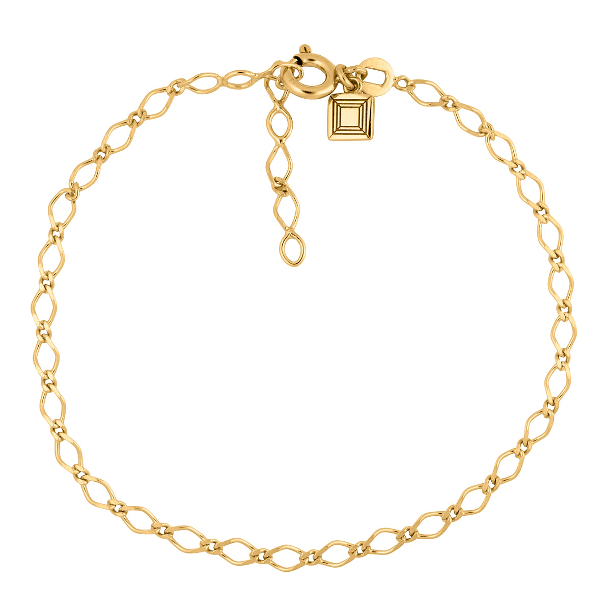 Wave 18K Gold Plated Bracelet