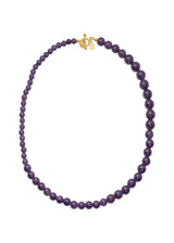 Anais Gold Plated Necklace w. Amethyst