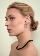 Anais Gold Plated Necklace w. Amethyst