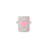 Bubble Âme Medium 18K White Gold Ring w. Lab-Grown Diamonds