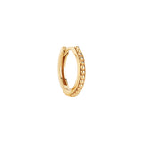 Byzantine small 18K Gold Plated Hoop