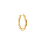 Unicorn medium 18K Gold Plated Hoop