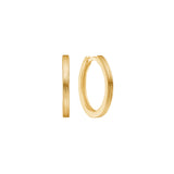 Unicorn medium 18K Gold Plated Hoop