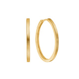 Unicorn large 18K Gold Plated Hoop