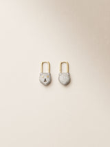 For the love of Ted 14K Guld Huggie m. Lab-Grown Diamanter