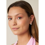 Reef 18K Gold Plated Small Ohrstecker mit Perlen