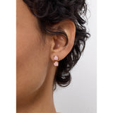 Reef 18K Gold Plated Studs w. Opal