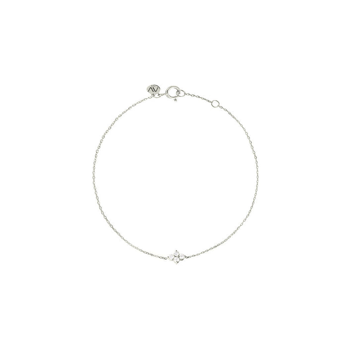 Fairy Dust 18K White Gold Bracelet w. Diamonds