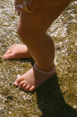 The Mothers-day 18K Gold Plated Bracelet Set w. Pearls