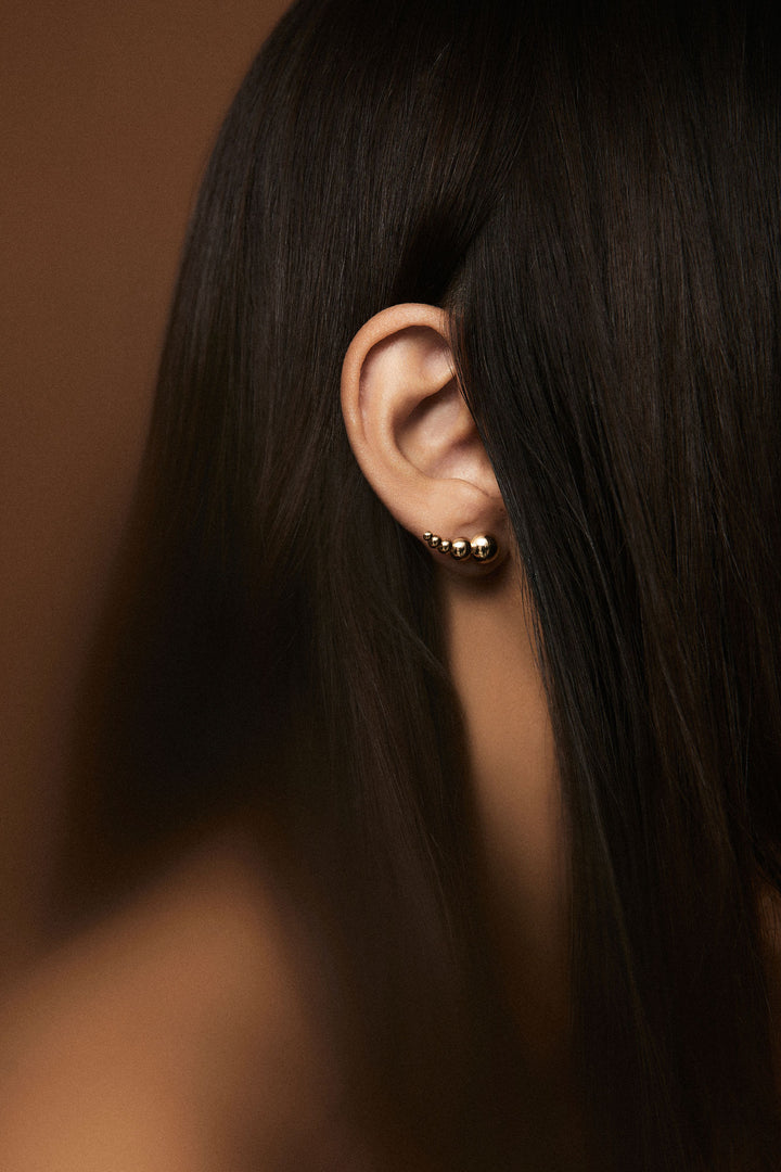 Degrade Nude 18K Rosegold Earrings