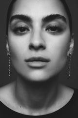 Grand Cascade Nude 18K Guld Øreringe m. Lab-Grown Diamanter