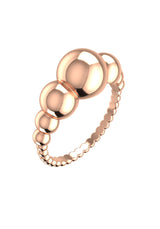 Degrade Nude 18K Rosaguld Ring