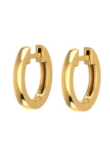 One Essential 18K Gold Hoop