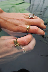 Frog Gold Plated Ring