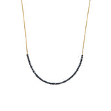 Universe 5 Golden 14K Gold, Whitegold or Rosegold Necklace w. Diamonds
