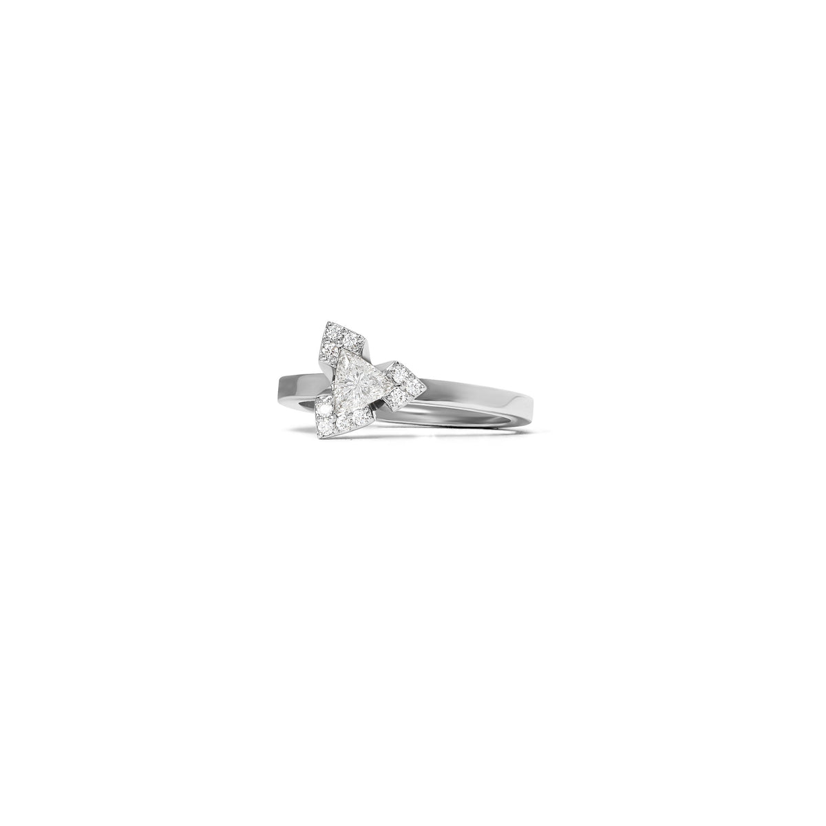 Harmony 7 14K or 18K Gold, Whitegold or Rosegold Ring w. Diamonds