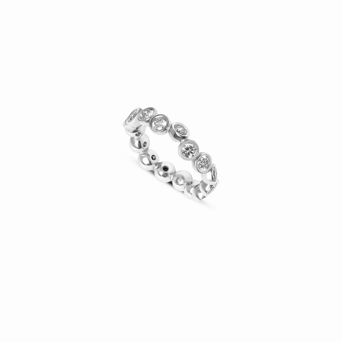 Harmony 15 14K or 18K Gold, Whitegold or Rosegold Ring w. Diamonds