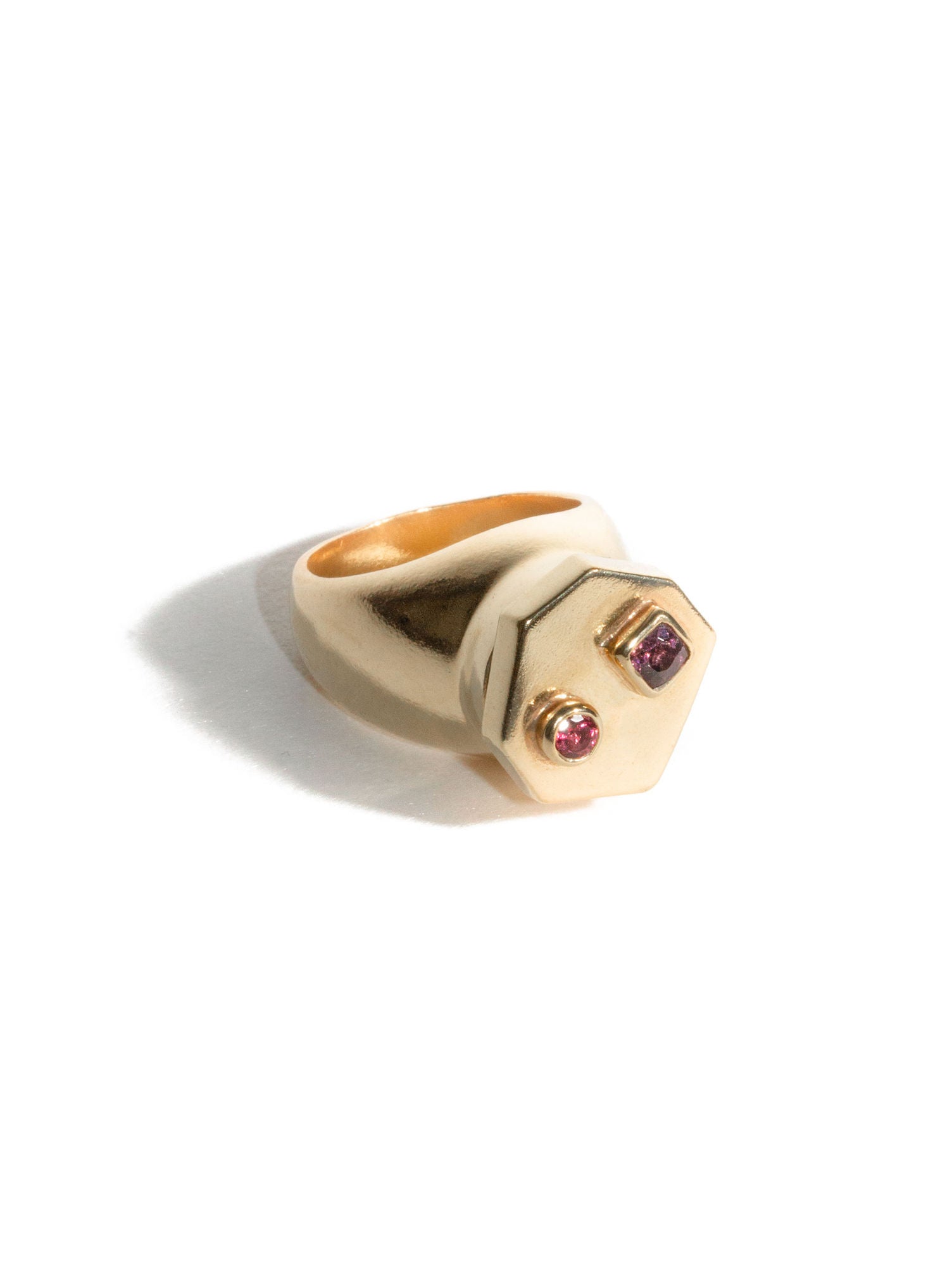 La Poudre Vermeil Ring w. Spinels