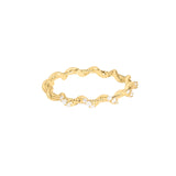 Gaia Goldring aus 18K mit Diamanten