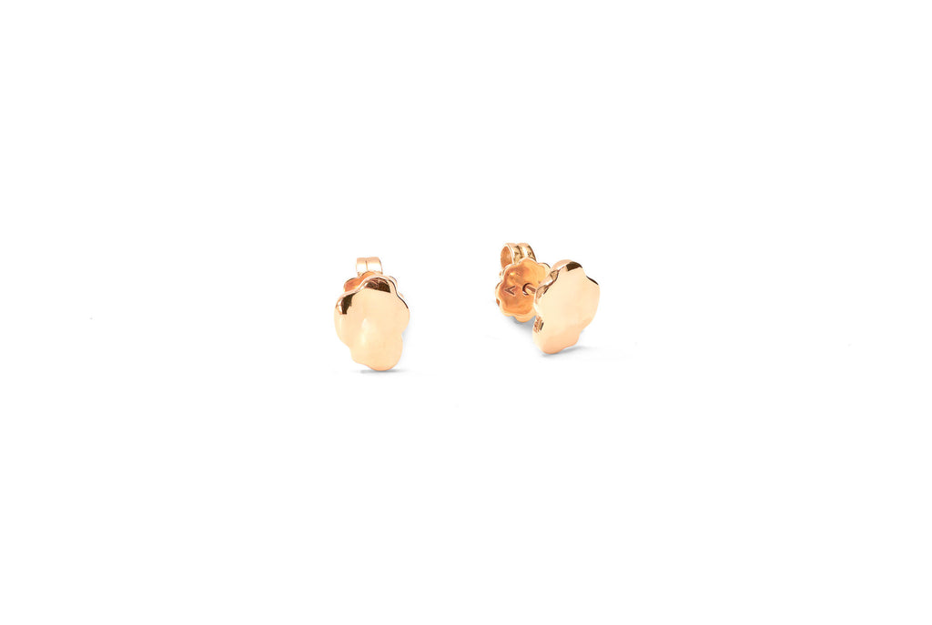 Golden Cloud Mini 18k Rosegold Studs