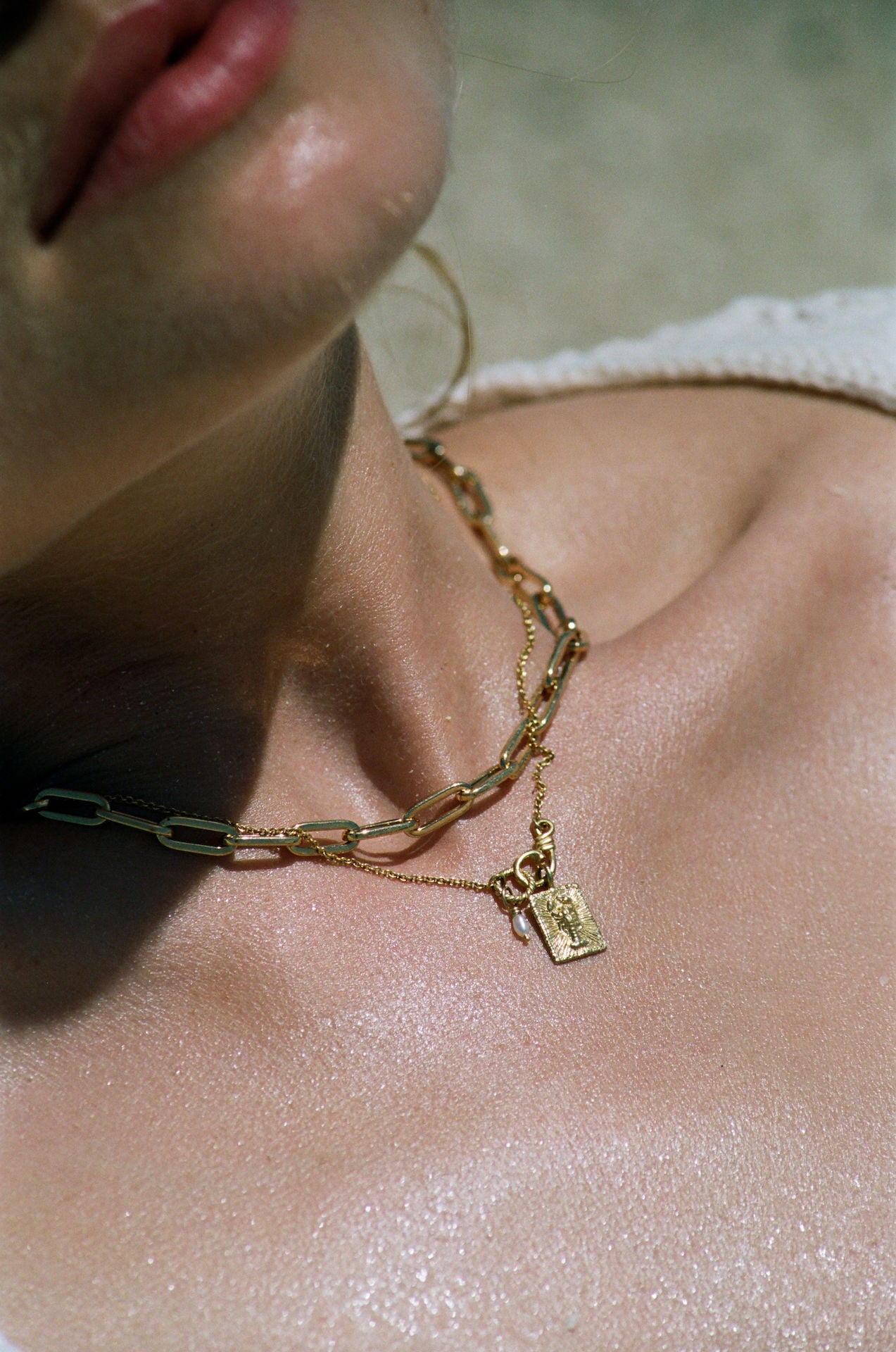Goldene Stunde Gold Plated Halskette