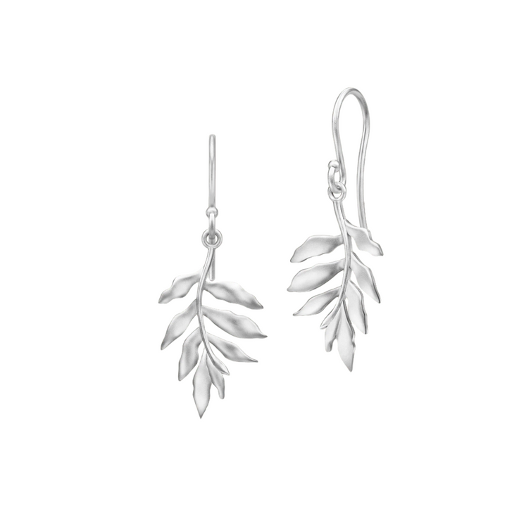 Little Tree Of Life Silver Earrings