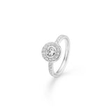 Heritage P.S. 18K Hvidguld Ring m. Diamanter