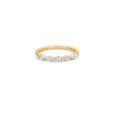 Her Love 18K Gold Ring w. Diamonds