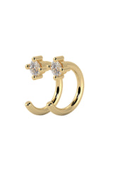 Hope 18K Gold Earring w. Lab-Grown Diamond