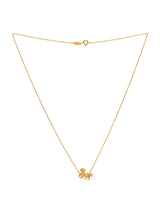 VƦdder 18K Guld HalskƦde m. Diamanter